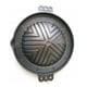 thumbnail image 1 of Placa para barbacoa Genghis Khan, placa para parrilla de barbacoa, estufa de hierro fundido mongol resistente, parrilla para barbacoa, plancha para sartén, 11,4 pulgadas, 1 of 5