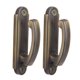 thumbnail image 1 of 2 piezas sujetadores para cortina Baoblaze soporte perchas bronce Titular de borlas, 1 of 8