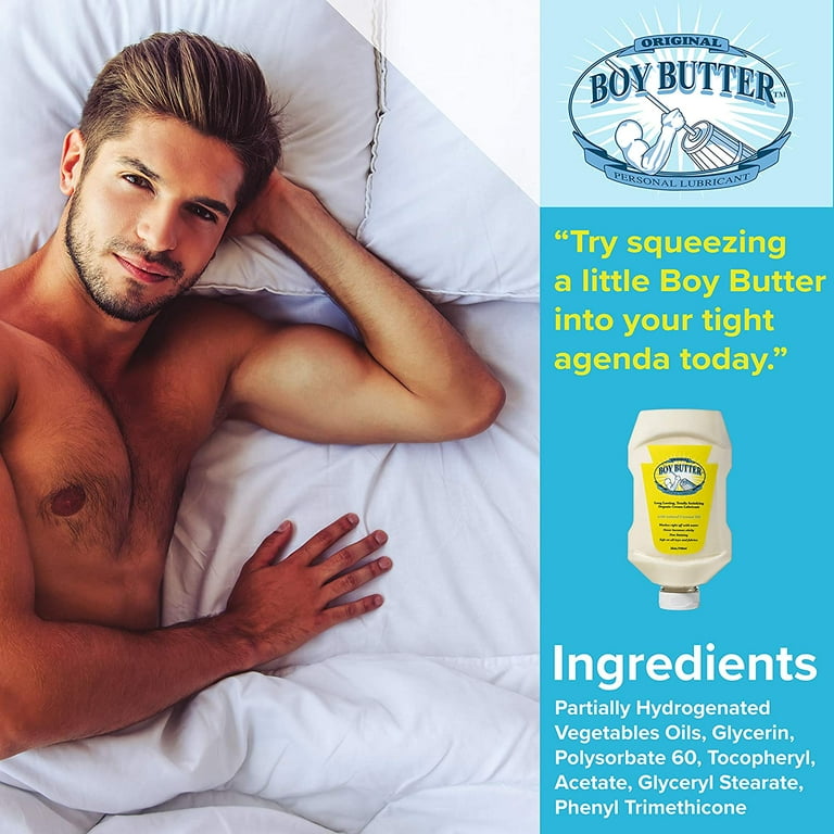 Boy Butter Original Formula 25 oz Coconut Oil Based Lubricant - Walmart.com Boy Butter Original Formula 25 oz Coconut Oil Based Lubricant - Walmart.com