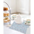 thumbnail image 4 of Easter Bunny Kitchen Dish Towels for Drying Dishes Set of 3, Spring Carrots Cute Rabbit Pink Love Heart Blue Waffle Weave Microfiber Hand Tea Bathroom Towels Quick Dry & Absorbent Towel 12x12, 4 of 7