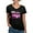 Black, variant on CafePress - Scrapbooking Paper - Women's V-Neck Dark T-Shirt
