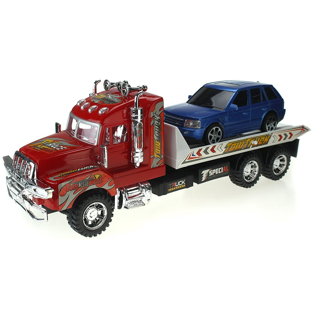 Super Speed Power Friction Powered Toy Tow Truck w/ Friction Power ...