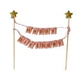 thumbnail image 1 of fastboy Insert Cake Paper Decoration Creatively Happy Pull Birthday Flag Lightweight Boy Festival Holiday Thanksgiving, 1 of 1