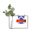 thumbnail image 1 of Australia Happy Australia Day Flag Metal Picture Frame Cerac Vase Decor, 1 of 2