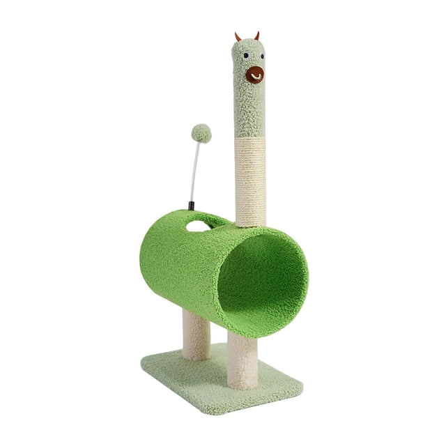 Rascadores para gatos Yuyangstore Soporte para gatos Altura 71 cm Verde