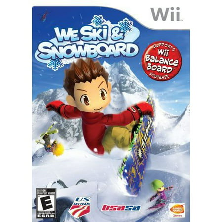 We Ski and Snowboard - Nintendo Wii (Best Wii Snowboarding Game)