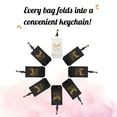 thumbnail image 4 of Pop Fizz Designs Bride Tribe Reusable Tote Bags | 7 Pack | 1 Bribe to Be Bag & 6 Bride Tribe Bags - Includes Matching Keychains | Perfect for Bachelorette Party Bags, 4 of 4