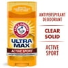 ARM & HAMMER ULTRA MAX Deodorant- Active Sport- Solid Stick - 2.6oz