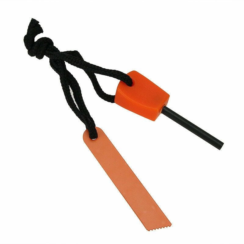 10x Fire Starter Flint Steel Striker Survival Kit Ferro Rod Outdoor Camping Tool