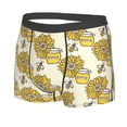 thumbnail image 2 of Bingfone Cartoon Honey Pot Bee Sunflower Men'S Underwear - Casual Stretch Boxer Briefs-Xx-Large, 2 of 9