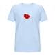 thumbnail image 5 of Tops para hombre, blusas y camisas de manga corta con cuello redondo para hombre, camiseta deportiva informal con estampado de corazones a la moda para hombre, blusa de poliéster de manga corta con cu, 5 of 5