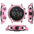 thumbnail image 4 of Montre Intelligente Stylée avec Protection en Strass pour Fossil Gen 5 Carlyle, 4 of 8