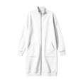 thumbnail image 7 of IUYRTFE Women Mid Length Zip Up Coat with Pockets for Winter Casual Daily Wear, 7 of 7
