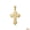 Yellow, variant on Gold Saint Nicholas Greek Orthodox Cross (14K White Gold, Pendant with 22" chain)