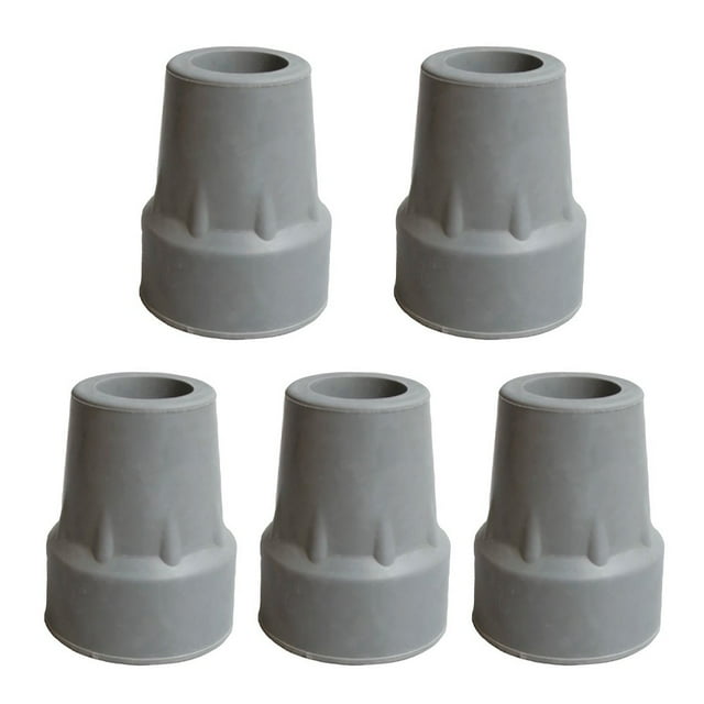 5 Pcs Embout de Bâton de Marche Canne Béquille Tapis en Caoutchouc Embout de Bâton de Randonnée 19mm