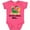 Vintage Hot Pink, variant on Inktastic Virginia Beach Virginia Boys or Girls Baby Bodysuit