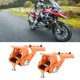 thumbnail image 5 of Foot pegs foot rest pegs foot pedals foot rest pedals motorcycle foot rest pegs Motorcycle Front Footrest Foot Pegs Parts Accessory for R1200GS 2013-2018 Orange ANGGREK Otros, 5 of 8