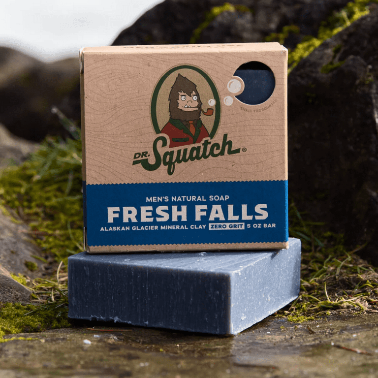 Dr. Squatch Natural Bar Soap, Fresh Falls, 5 oz