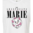 thumbnail image 3 of Disney - The Aristocats - Marie Collegiate - Junior's Cropped Graphic T-Shirt, 3 of 5