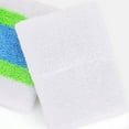 thumbnail image 3 of Toudaret Double-sided Sweat-wicking Wristband Sports Wristband Sweatbands Set Soft Elastic Moisture Wicking Wristbands Breathable Headband for Sports, 3 of 8