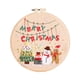 thumbnail image 3 of Kit de bordado navideño, punto de cruz, regalo de Navidad para adultos Muñeco de nieve y arbol, 3 of 9