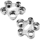 thumbnail image 2 of Multi-purpose wrench, assorted, 10 sizes, stainless steel, universal service wrench, replacement aerator (silver), 2 of 5