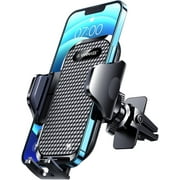 [Upgraded] VANMASS BEST Car OIF8Vent Phone Holder Mount for iPhone 14 13 Pro Max 12 11 X Xr Xs 8 7 Plus Mini Se Android Mobile Cell Smartphone Universal Vehicle Handsfree Easy Clamp Clip Cradle