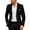 Black#blazers for men 2026, variant on JPVDPA Mens Blazers Wrinkle Free Sport Coat Business Casual Men's One Button Slim Fit Blazer Lightweight Suit Jacket Sky Blue S