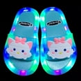 thumbnail image 3 of Zapatillas de deporte para adultos y niños que emiten luz, zapatillas de moda para padres e hijos, zapatillas de deporte con luz de gato y fresa, zapatillas con luz, 3 of 6