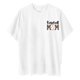 thumbnail image 4 of Fiudx Liquidación de Ahorros de Verano Camiseta de Manga Corta con Cuello Redondo y Estampado Informal con Estampado Frontal y Trasero de Béisbol para Mujer, 4 of 5