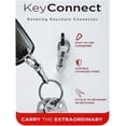 thumbnail image 2 of Key Smart 5039906 Connect Stainless Steel Swivel Key Ring, Silver, 2 of 6