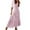 Pink, variant on AKAFMK Summer Maternity Clothes,Short Sleeves Maternity Dresses,Fashionable Women's Casual Spring/summer V-neck Short Sleeved Printed Dress Pink S