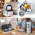 thumbnail image 5 of Pzuqiu Cute Penguin School Backpacks for Teen Girls 4PCS Backpack with Lunch Box Pencil Case Water Bottle Bag Kawaii Large Capacity Travel Rucksack Sport Bookbag for Elementary Students, 5 of 7