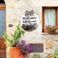 thumbnail image 4 of Front Door Sign Welcome Decoration Whimsical Cow Bow Design Wooden Door Sign Charming Rustic Welcome Pendant for Home, 4 of 5