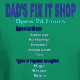 thumbnail image 3 of CafePress - Dads Fix It Shop Dark T Shirt - Men's Classic Graphic Cotton T-Shirt, 3 of 4