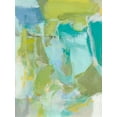 thumbnail image 2 of Long, Christina 19x24 White Modern Wood Framed Museum Art Print Titled - Sea Glass Abstraction II, 2 of 4
