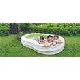 thumbnail image 3 of Pool Central 94.5" Green and White Inflatable Figure 8 Swimming Pool, 3 of 3
