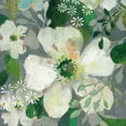 thumbnail image 2 of Nai, Danhui 20x20 Gold Ornate Wood Framed with Double Matting Museum Art Print Titled - Anemone and Friends IV, 2 of 4