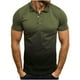 Pisexur Summer Polos pour Homme, Dégradé Imprimé Slim Fit Pull Sport Top Manches Courtes T-Shirt – image 1 sur 2