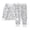 White2, variant on Kids Halloween Pajamas Size 4-5 Years Halloween Diy Sleepwear Long Sleeve Top with Pants Cozy Set Boys Pjs White1