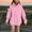Pink, variant on Mwjwdo Oversized Hoodies for Girls Fleece Sweatshirts Casual Pullover Long Sleeve Hooded Top Kids Fall Winter Outfit with Pocket Beige 12-13Years