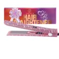 thumbnail image 1 of 480°F Alta Temperatura Plancha Para Cabello Titanio, Dorisilk Alaciadora Plancha de Cabello 2 en 1 Rizador y Alisador 1“ Salón Profesional Diamantes De Imitación Cristal Plancha De Pelo Rosa, 1 of 5