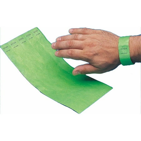 Wristbands, Red, 100pk