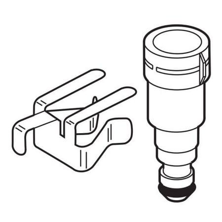 UPC 034449594783 product image for delta rp60090 pilar manual bypass kit, chrome | upcitemdb.com