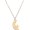 gold, variant on Islamic Crescent Symbol Necklace for Women Crescent Moon Star Pendant Fashion Refined Minimalist Islamic Religion Muslim Jewelry Gift