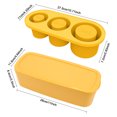 thumbnail image 4 of Molde para Hielo Molde Creativo para Hielo Grado Alimenticio para El Con Caja Bandeja Hielo Silicona (Stanley No Aparece en La Descripción en Inglés) (Amarillo), 4 of 9