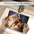 thumbnail image 6 of The Flash Desk Mat, Gaming Mouse Pad Mat with Non-Slip Base Stitched Edges Mousepad for Computer, Office, and Laptop 10 x 12 inch, 6 of 8