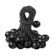 thumbnail image 4 of 20 piezas de cuerdas elásticas para pelotas de ejercicio, repuesto para lonas de lona Negro, 4 of 9