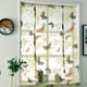 thumbnail image 5 of Cortinas de cocina con estampado de gasa, cortinas romanas para ventanas, sala de estar, dormitorio, paneles de cenefa, tratamiento de ventanas Eigraketly JJ23233-02, 5 of 6