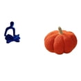 thumbnail image 1 of Figura de pensador abstracto,Estatua de pensador abstracto,decoración para el hogar,Almohadas de calabaza de Halloween,Almohadas de calabaza de Halloween Decoración del hogar Suave,Cojines de, 1 of 8